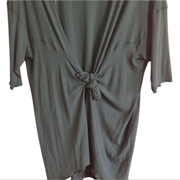 ANGELROX TRUE PEARL‎ Flowy T Green One Size Fits Most Lagenlook - Picture 3 of 6